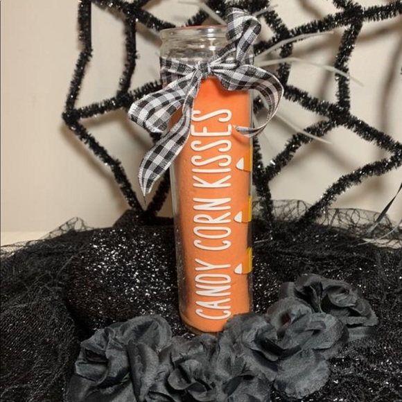 Holiday Halloween Candy Corn Kisses Candle Decor Poshmark